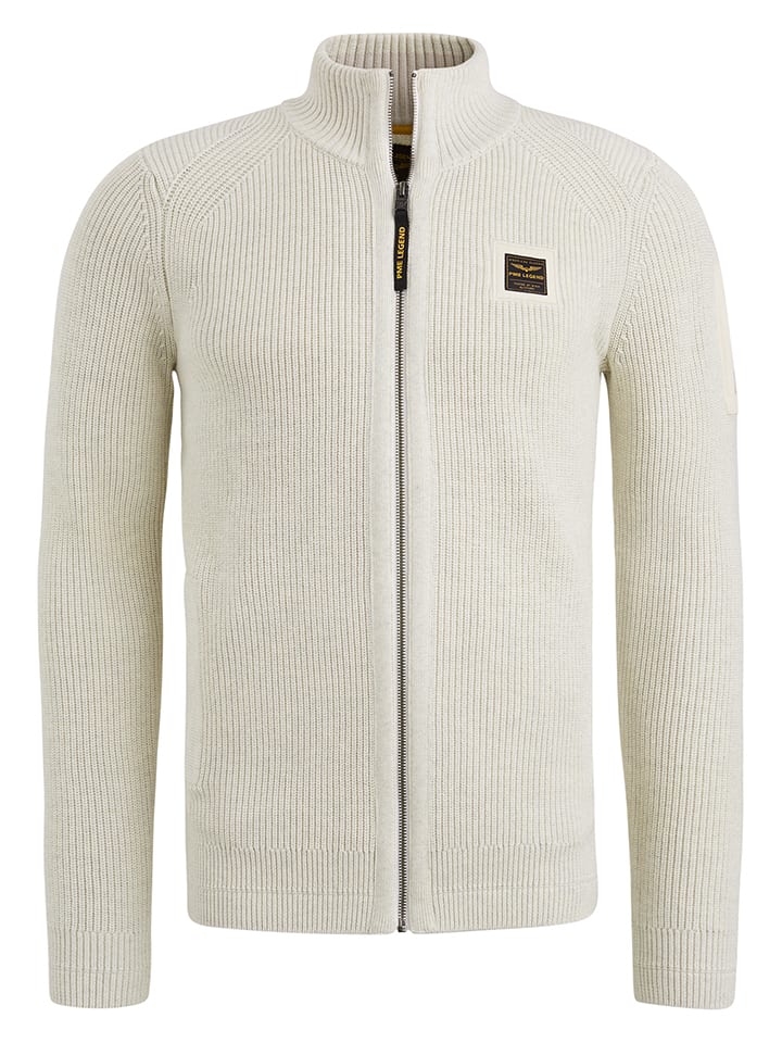 PME Legend Cardigan in Creme günstig kaufen