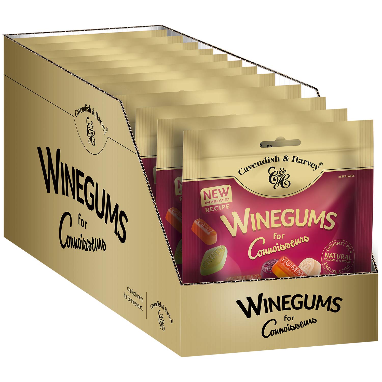 Cavendish & Harvey Winegums for Connoisseurs 180g