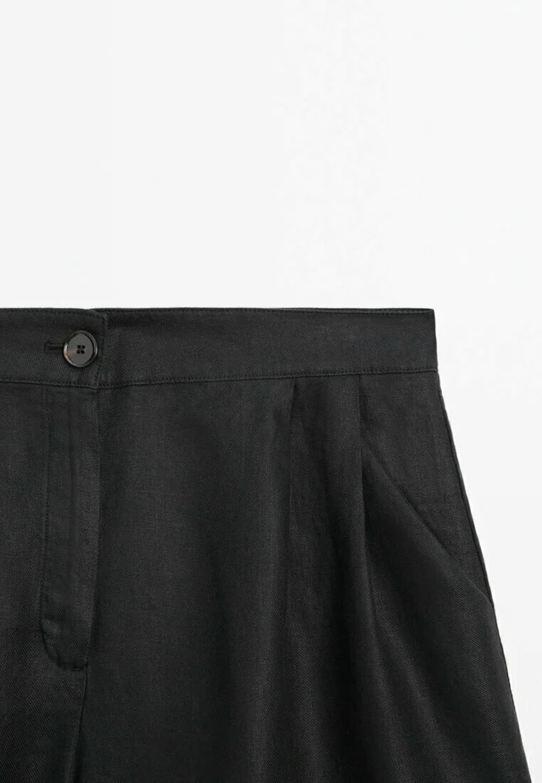 BERMUDA CON DOBLE PINZA Massimo Dutti - Shorts