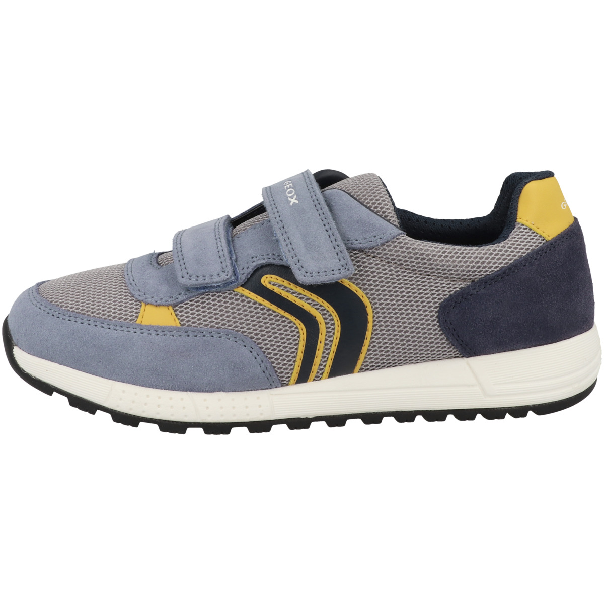 Geox J Alben B. A Sneaker Low hellgrau