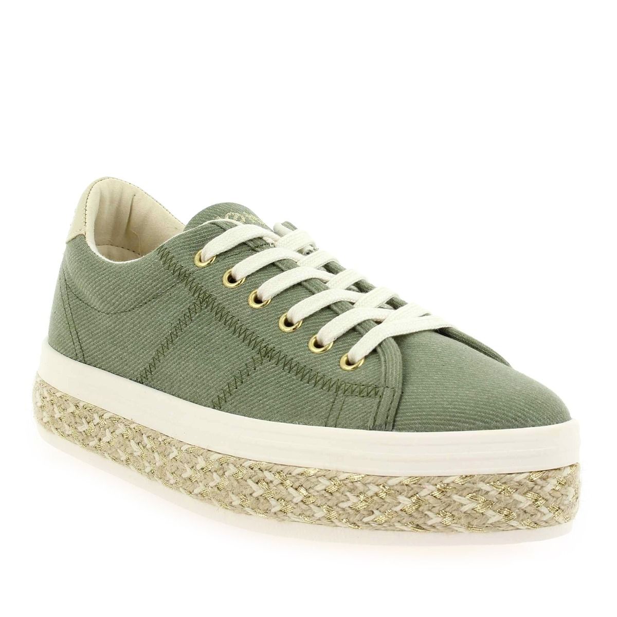 No Name  MALIBU SNEAKER GAMA - Kaki