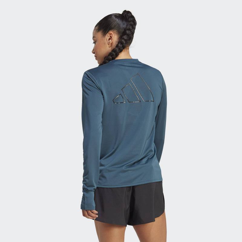 adidas Run Icons Running Longsleeve Langarmshirt Damen