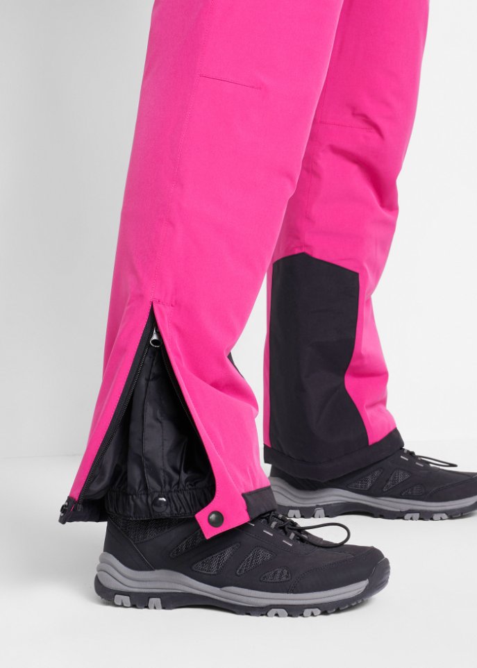 Ski Funktions-Thermohose mit Schneefang, wasserdicht, Straight