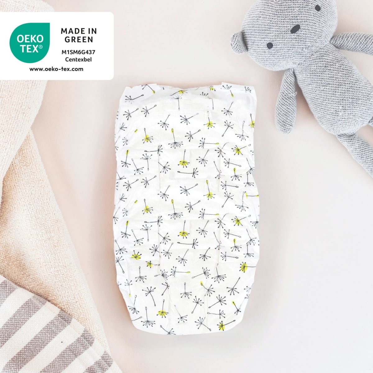 Windeln Gr. 2 (4-8 kg), Halbmonatsbox, 100 St