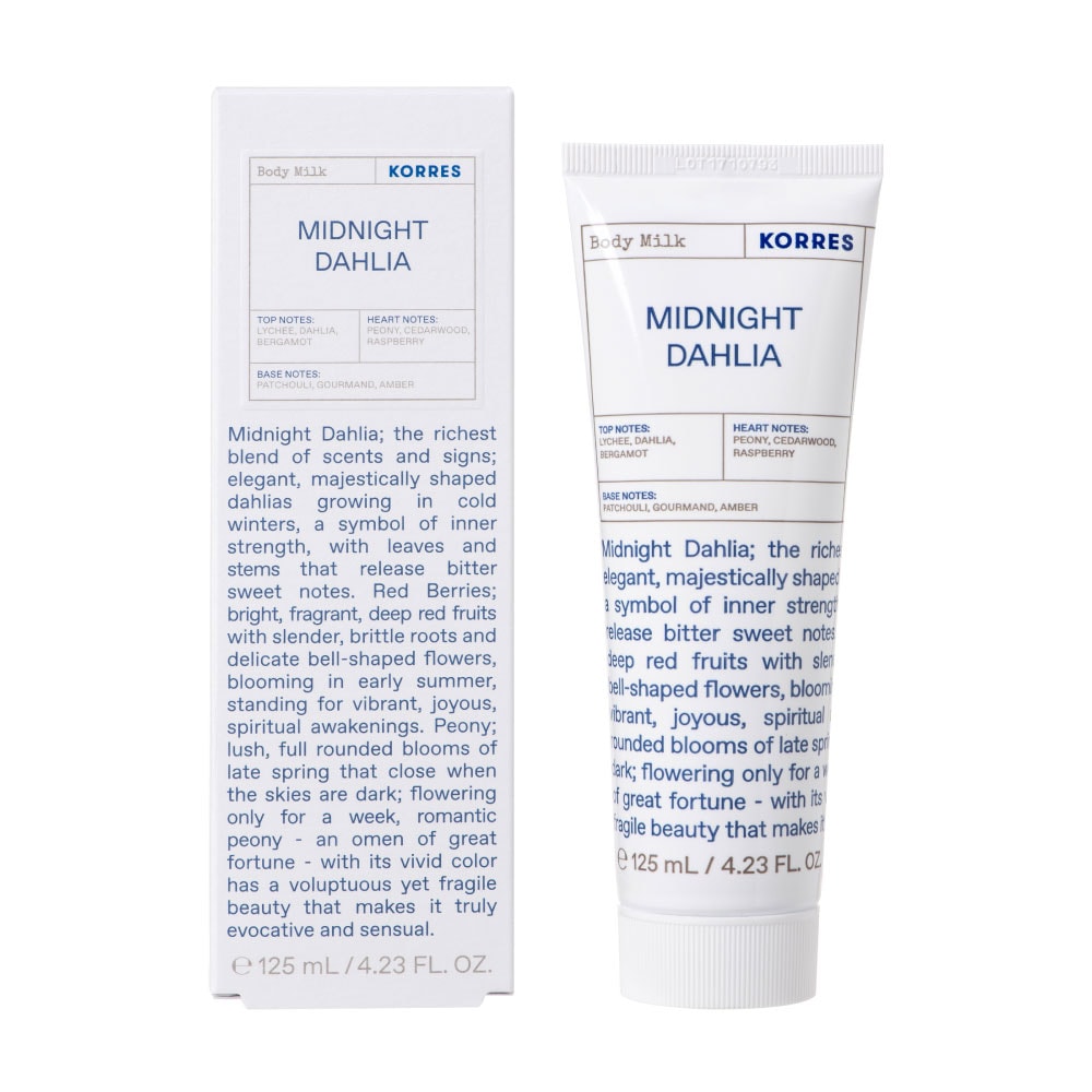 korres Lait corps Midnight Dahlia 125ml LAIT CORPS