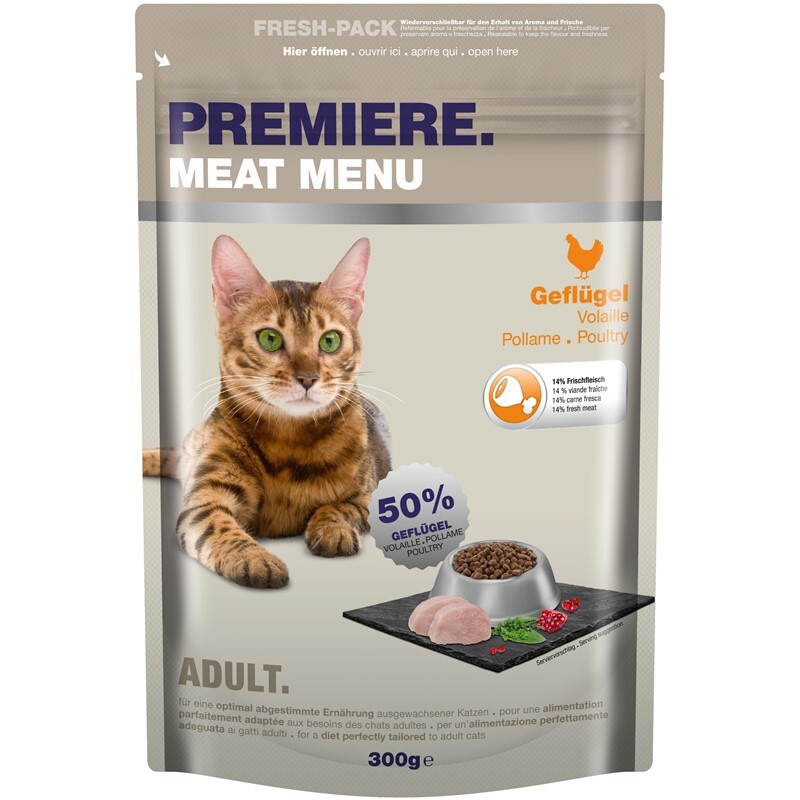 PREMIERE Trockenfutter PREMIERE Adult Geflügel 300 g