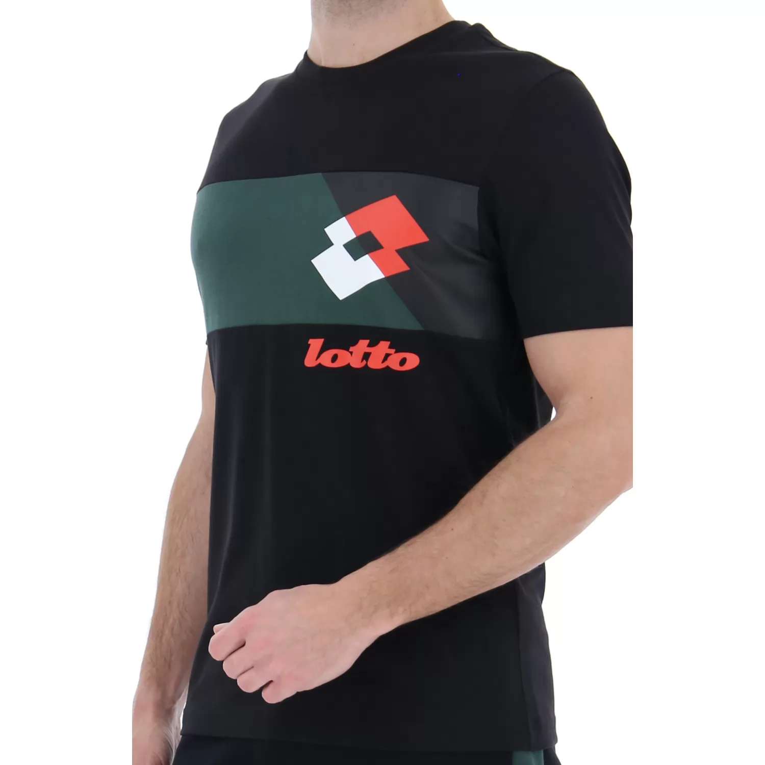 ATHLETICA LG III T-SHIRT JS HELT SVART