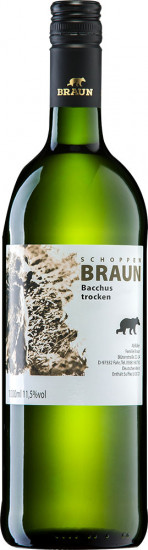 2022 Bacchus trocken 1,0 L - Familienweingut Braun