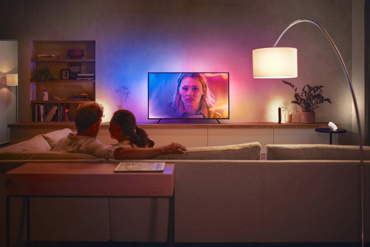 Philips Hue LED Dekolicht Play Gradient LS TV 75'', LED fest integriert