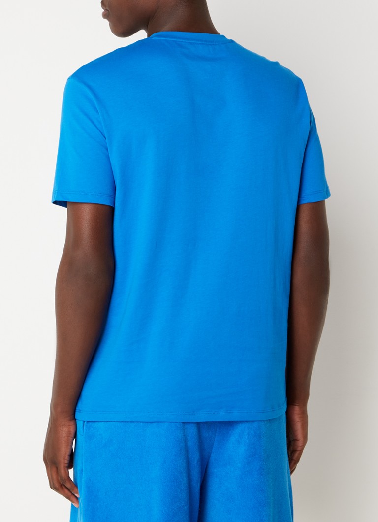 Tricou Armani Exchange cu logo brodat