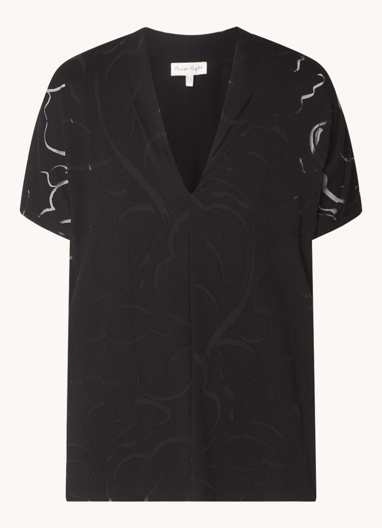 Phase Eight Linda top with openwork design