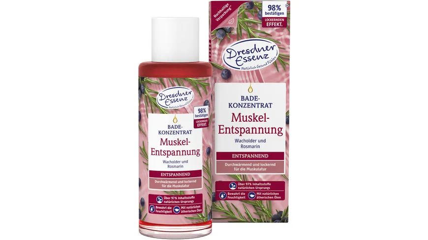 Dresdner Essenz Badekonzentrat Muskel Entspannung 125 ml