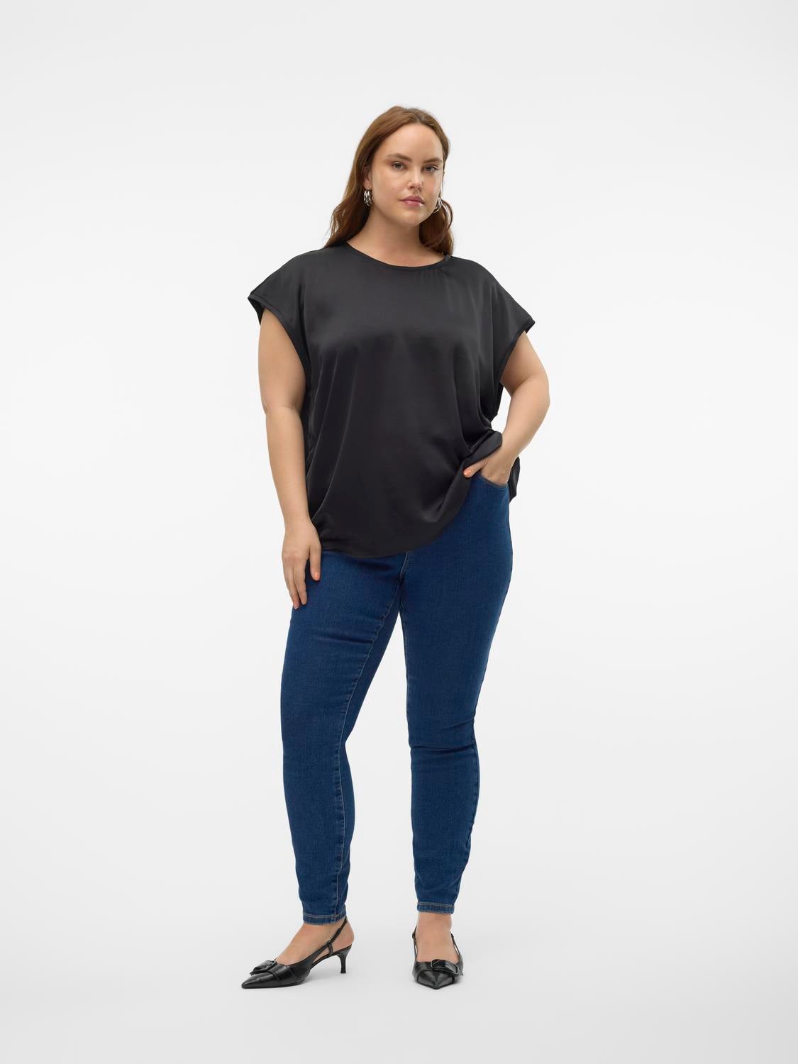 VMCELLY Mid Rise Skinny Fit Jeans