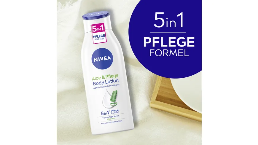 NIVEA Body Lotion Aloe & Pflege 400 ml
