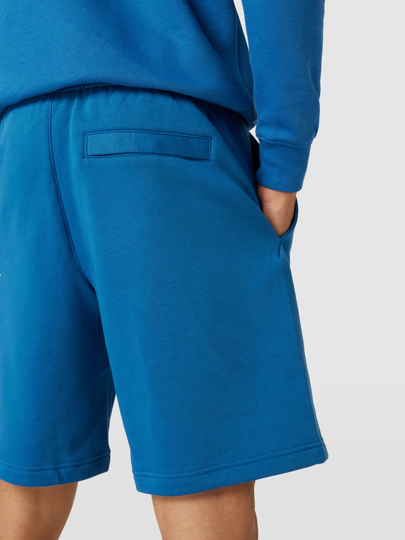 Sweatshorts mit Logo-Print Modell 'CLUB SHORT' in blau