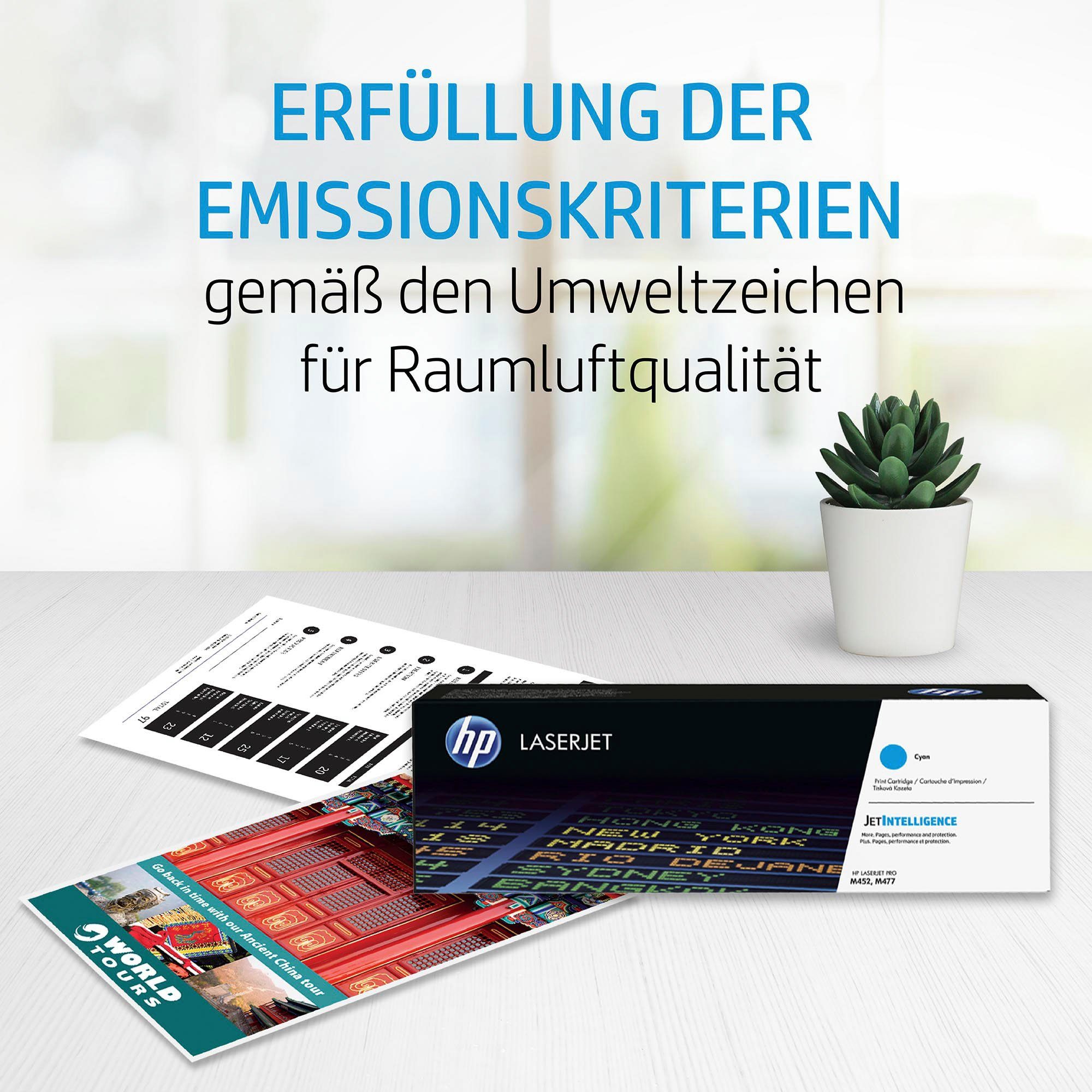 HP 207A Tintenpatrone (1-tlg., original LaserJet Toner Kartusche 207 schwarz)