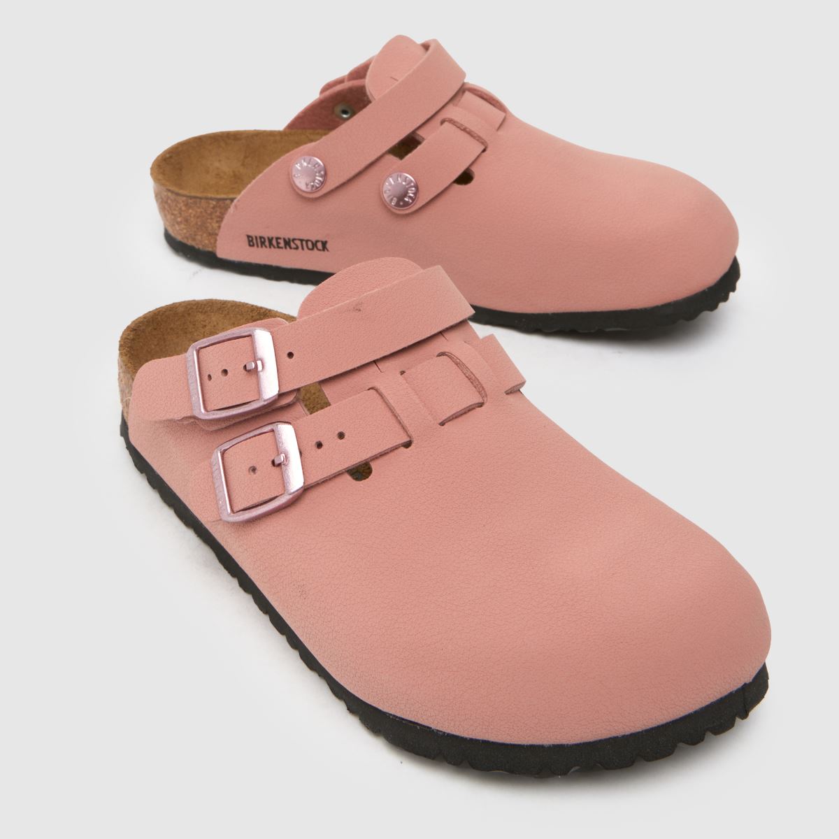BIRKENSTOCK rosa träsko flickor juniorsandaler