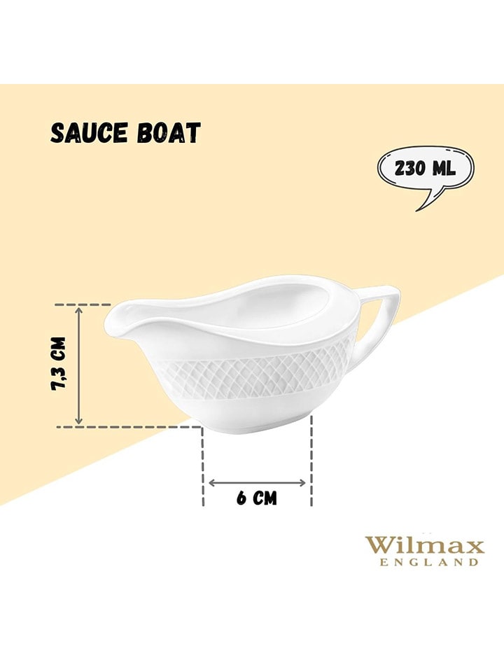 Wilmax Sauciere in Weiß - 230 ml günstig kaufen onesize