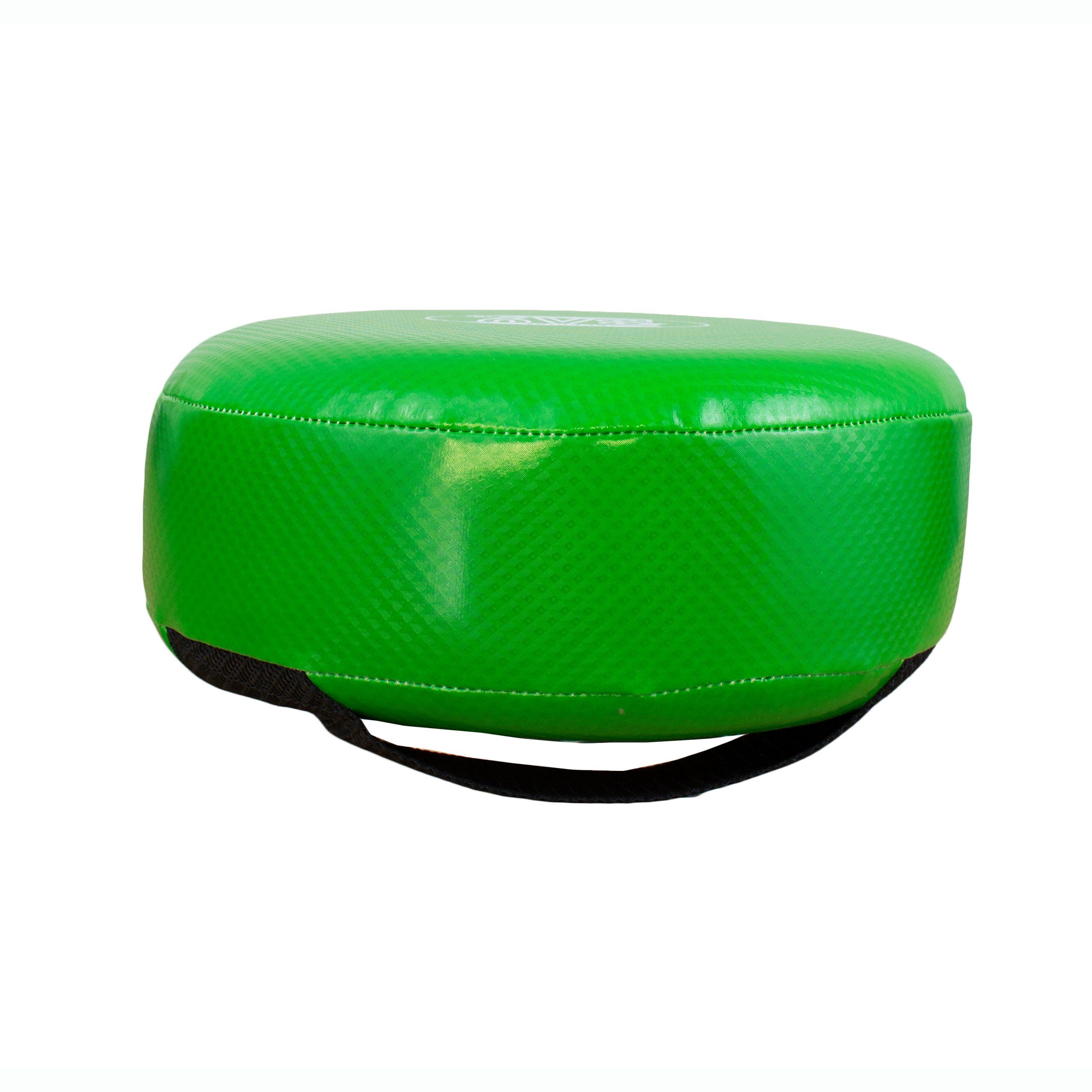 BAY-Sports Punch-Handschuhe Handpratzen Fly Target Schlagpolster Krav Maga Schlagkissen Rund Tellerpratzen (1 Stück), Soft Ausführung, Viele Haltevariationen, Für Kinder, Anfänger, Damen, Einsteiger