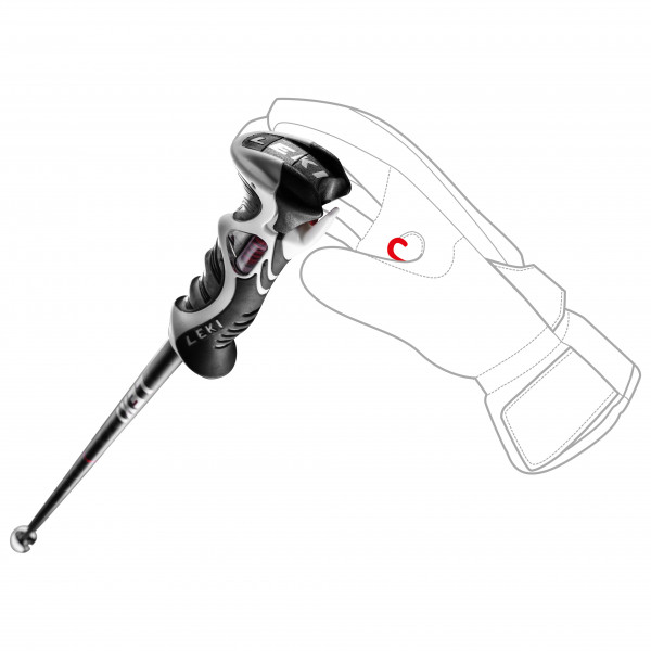 Leki - Bold Lite S - Skistöcke