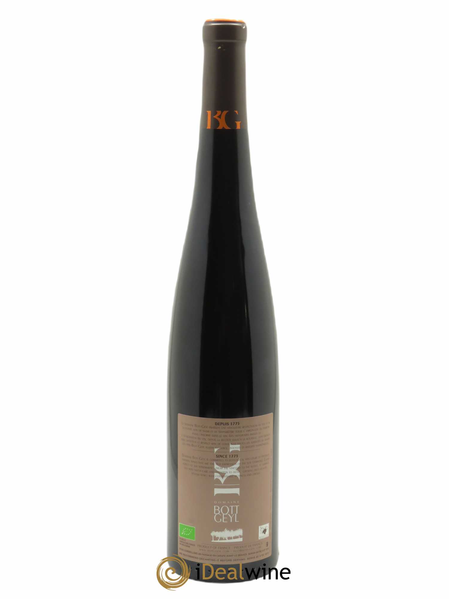 Alsace Pinot Noir Galets Oligocène Bott-Geyl (Domaine)  2017 - Lot de 1 Bouteille