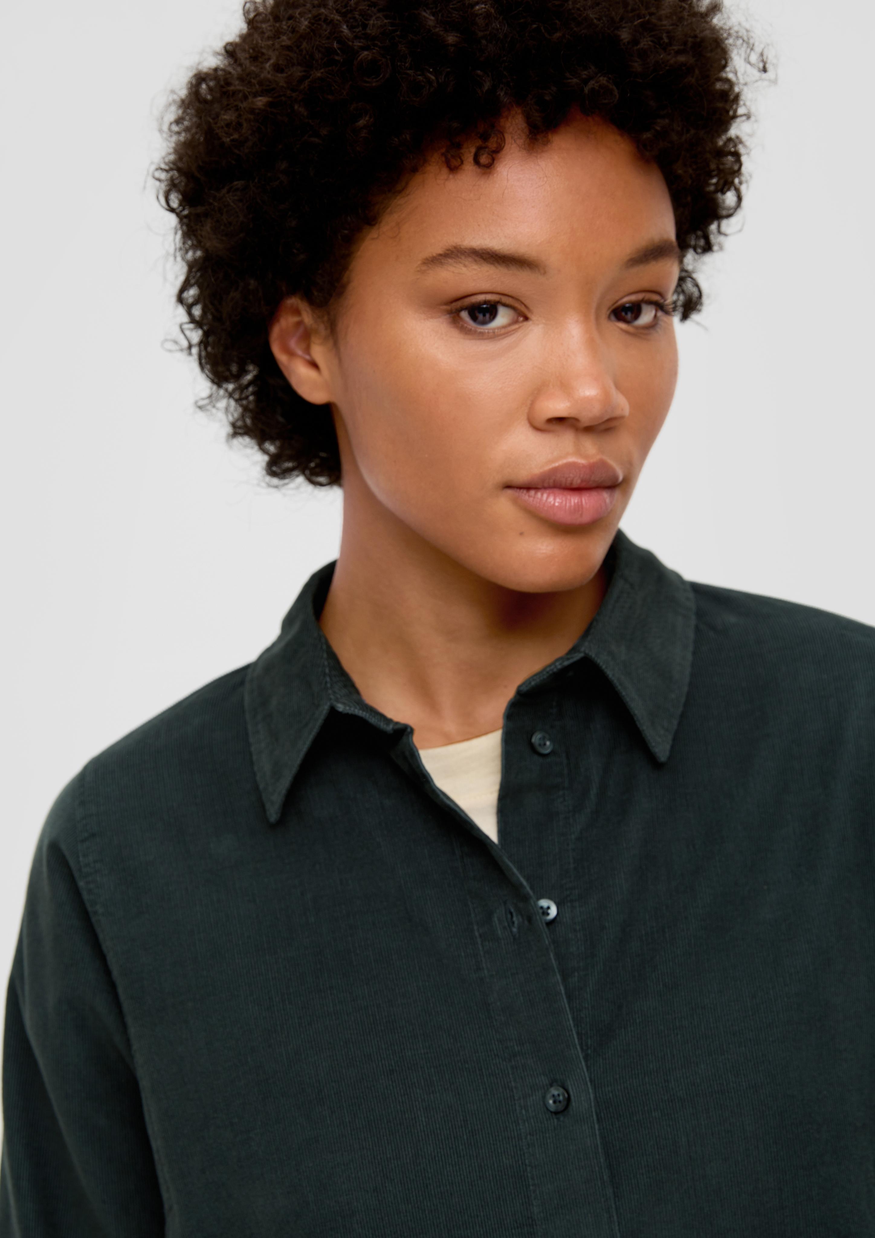 Cordbluse aus Baumwolle  2136311-7909