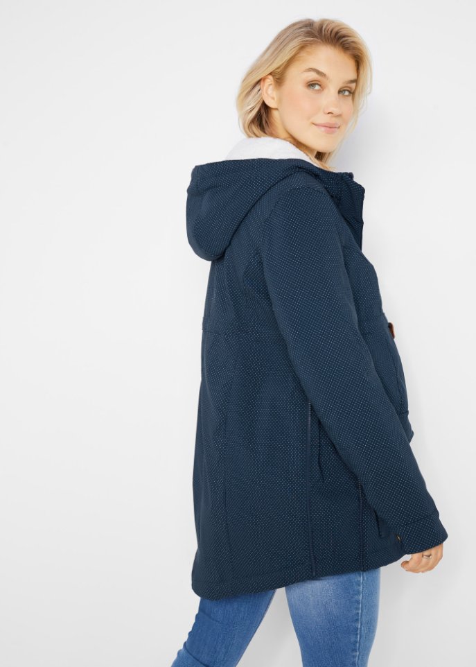 Umstandsjacke / Tragejacke mit Teddyfutter
