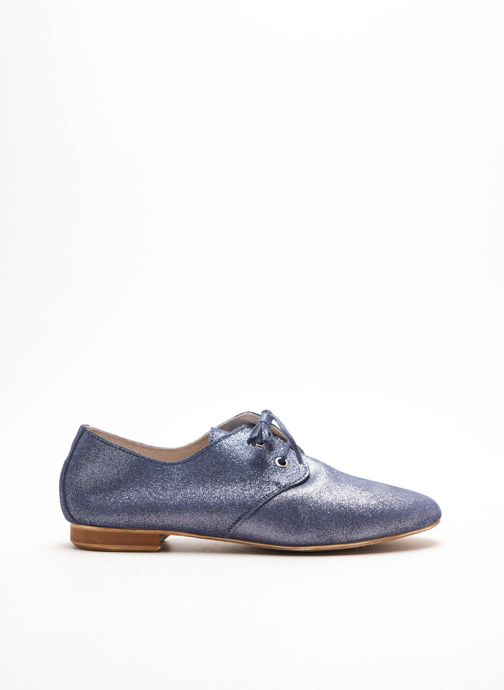 Coco Et Abricot Derby Femme couleur bleu