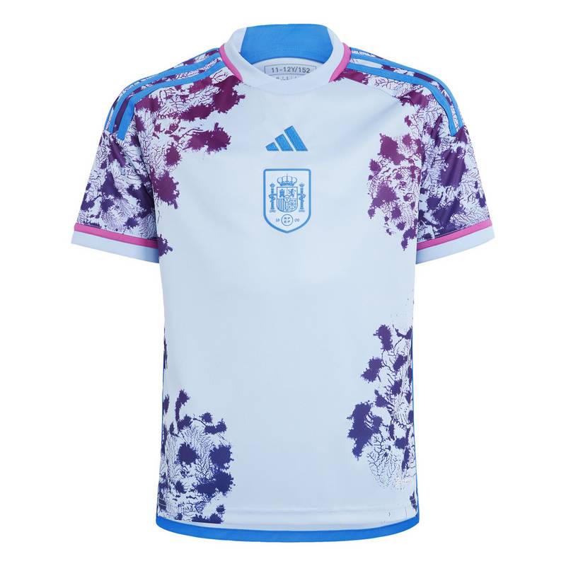adidas Spanien Frauenteam 23 Auswärtstrikot Trikot Kinder