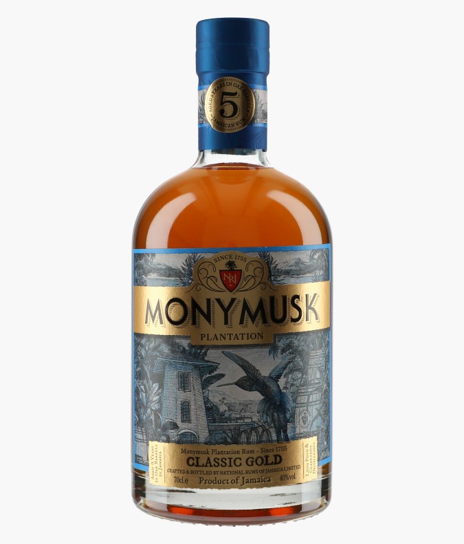 Rhum Monymusk Classic Gold Blue 5 ans N.V.MONYMUSK