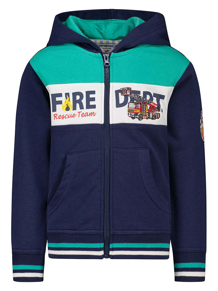Salt and Pepper Sweatjacke in Dunkelblau günstig kaufen