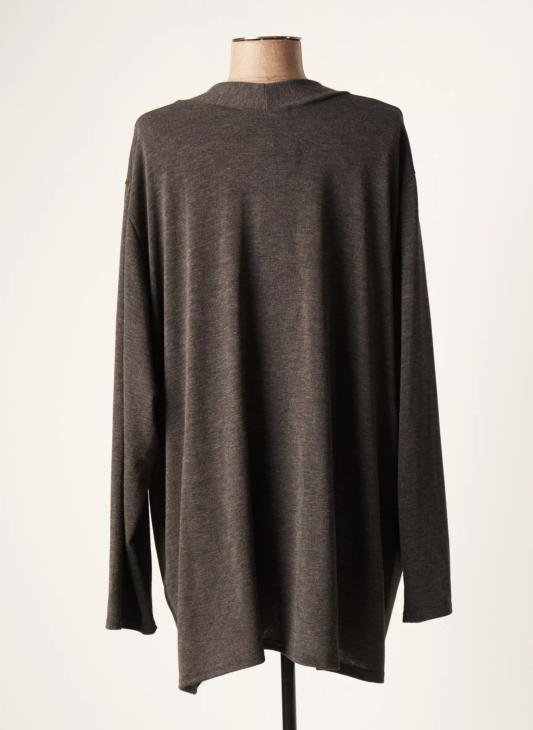 Quatre Vingt Jours Cardigans Femme couleur gris