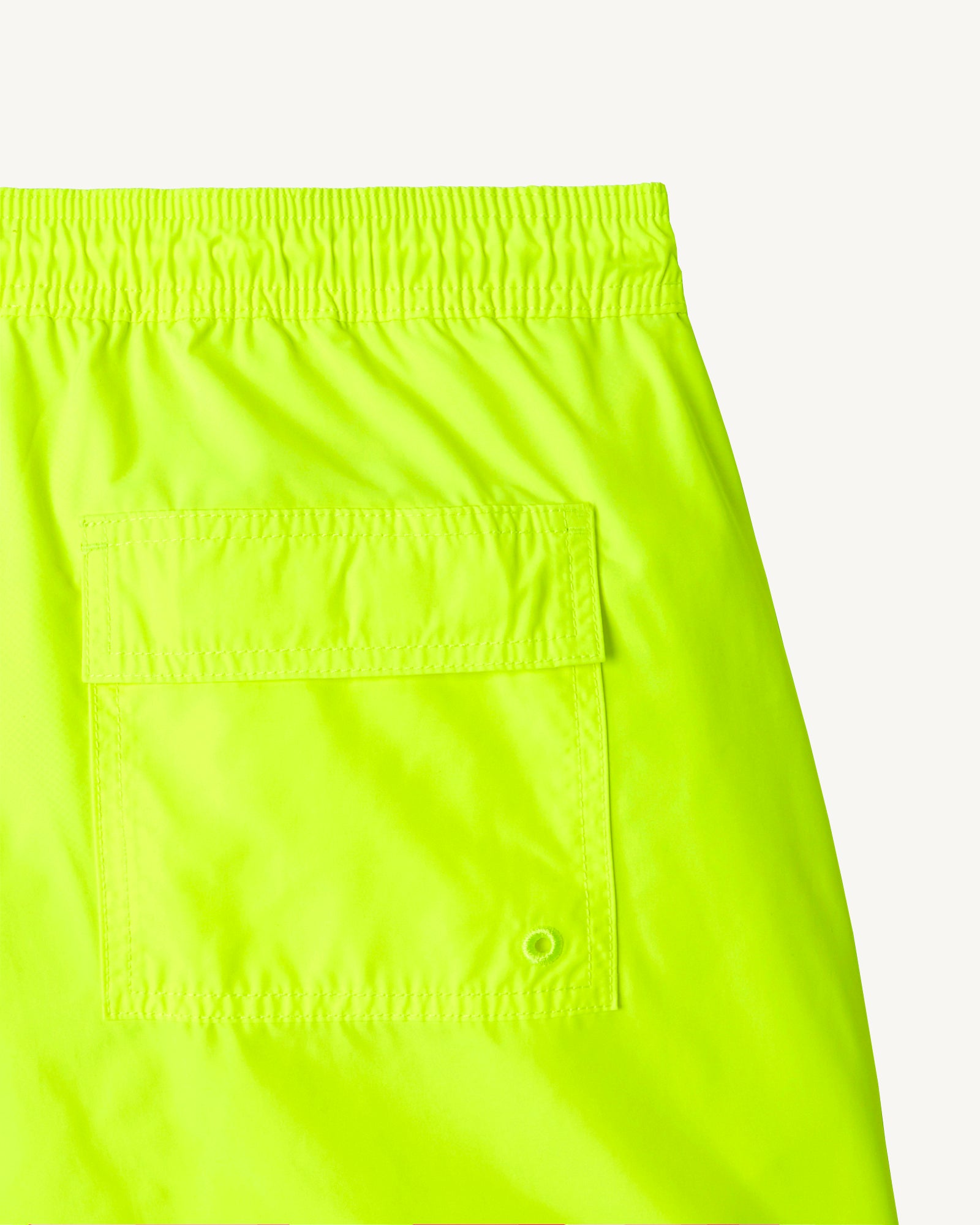 Short de bain Jaune fluo Biarritz