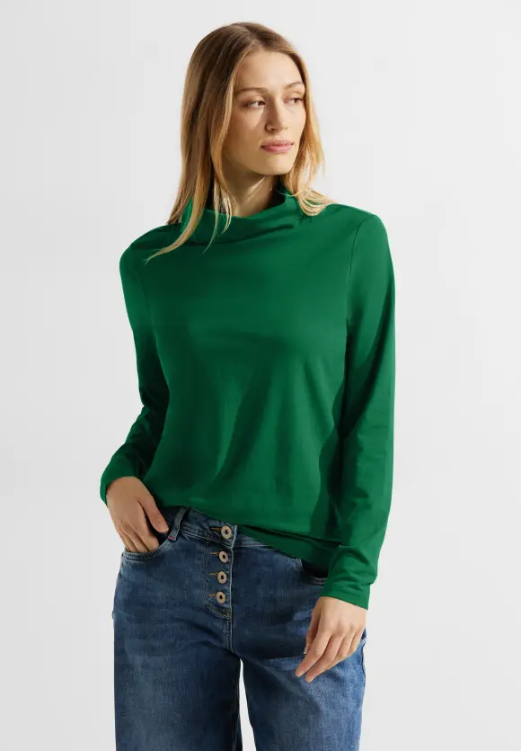 CECIL Jersey Basicshirt