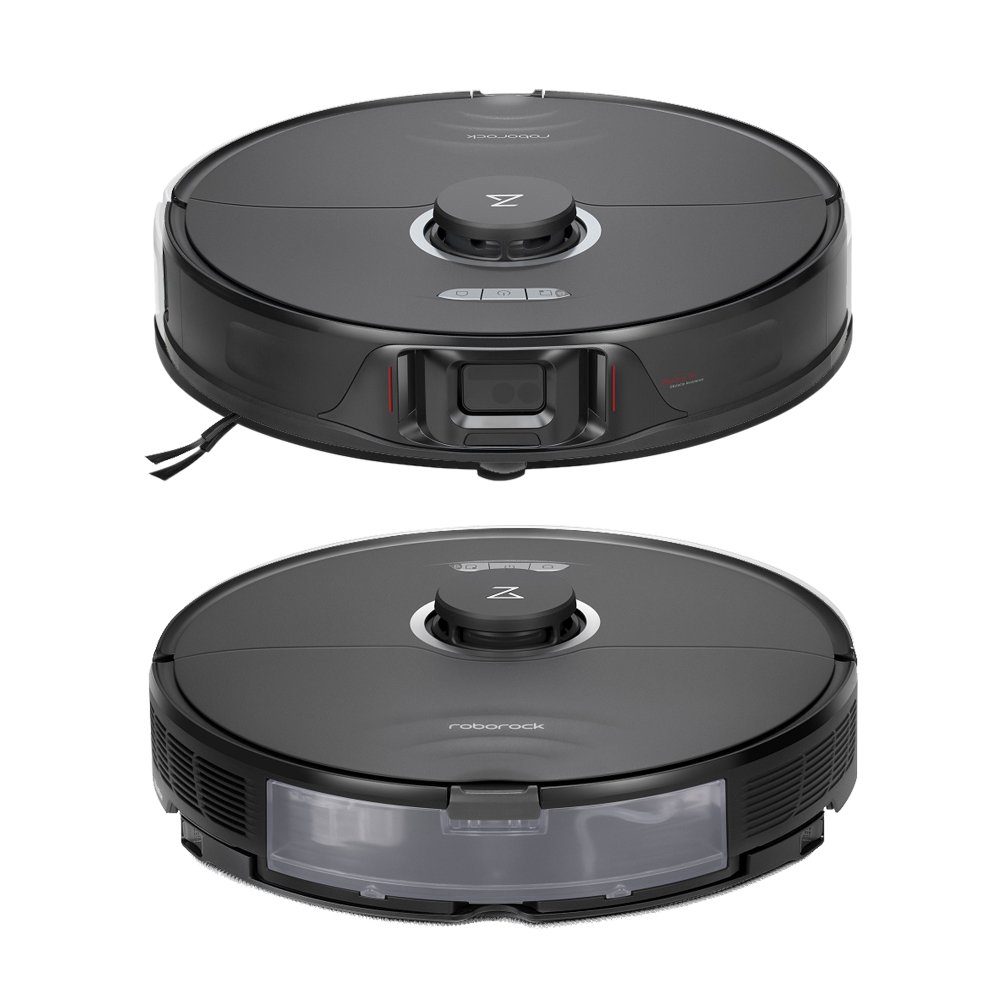 Roborock Saugroboter S8, 69,00 W, 6000Pa, DuoRoller-Bürste, VibraRise Wischen, 3D-Mapping, 3D-Strukturiertes Licht, Kindersicherung, APP Control, Upgrade von Roborock S7, VS S7 MaxV