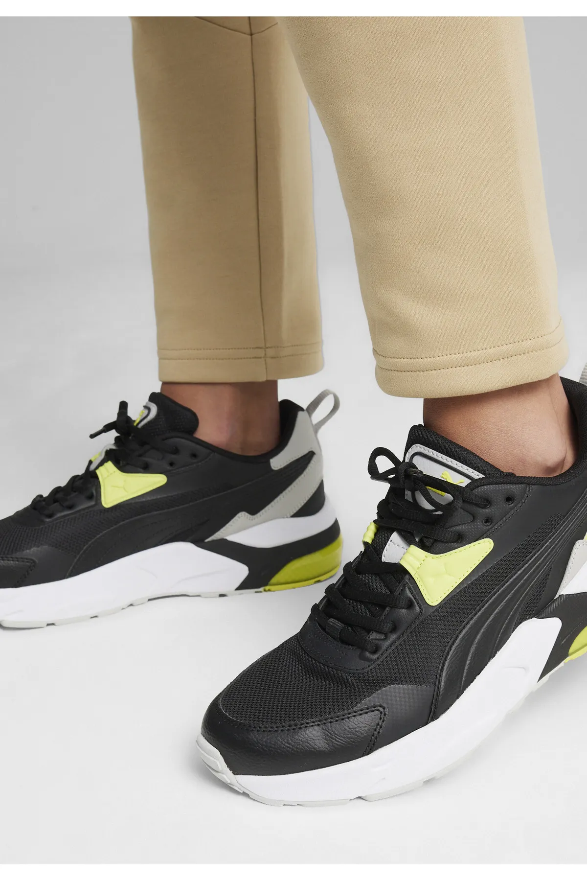 Puma  Sneaker - Schwarz - Flacher Absatz