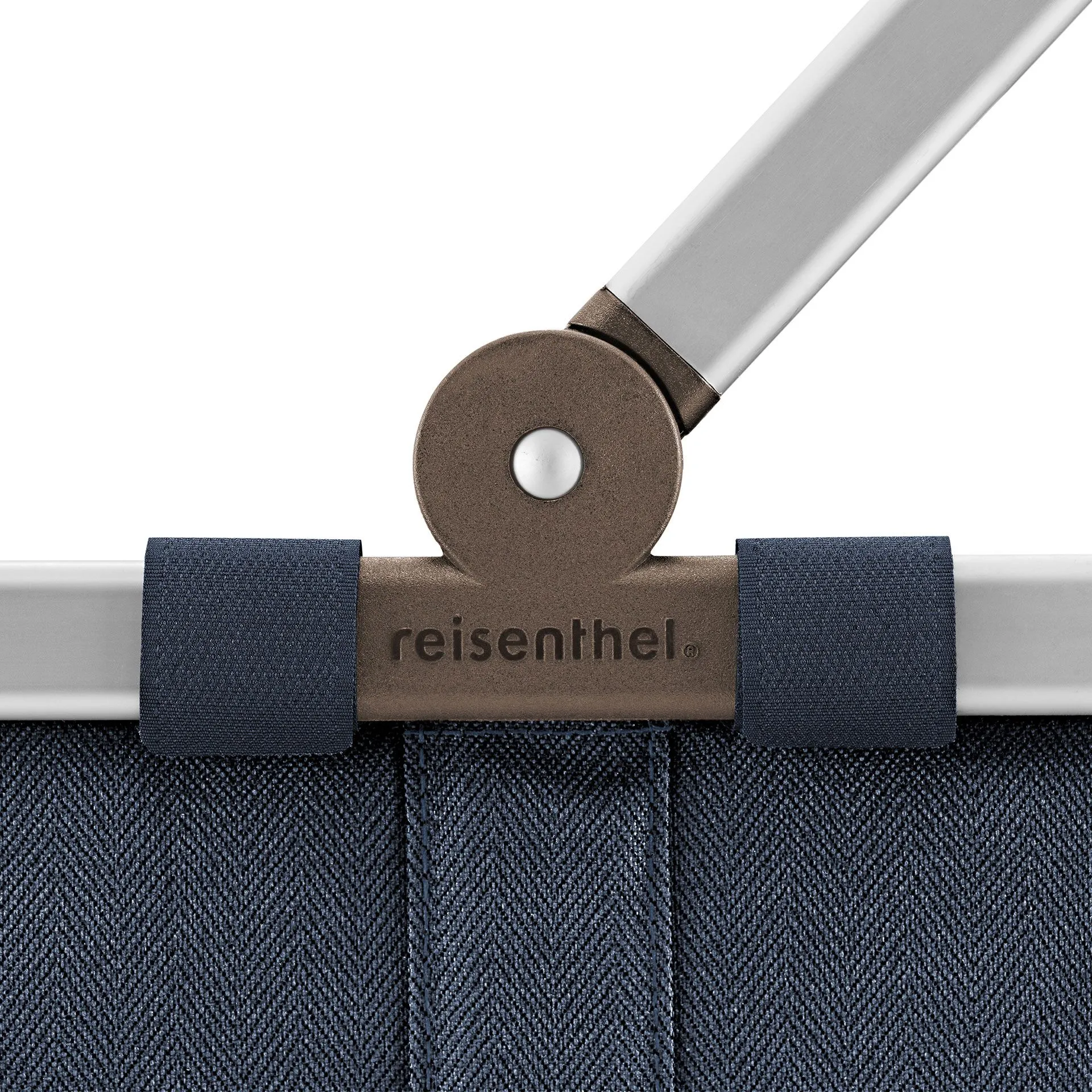 Reisenthel Carrybag Shopping 22 Liter - herringbone dark blue