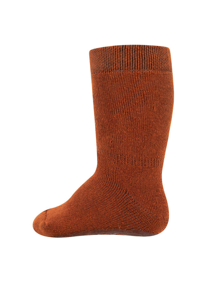 ewers Stoppersocken Uni in kupfer günstig kaufen