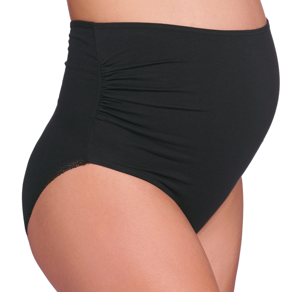 2 Damen Umstands-Slips mit hohem Bund