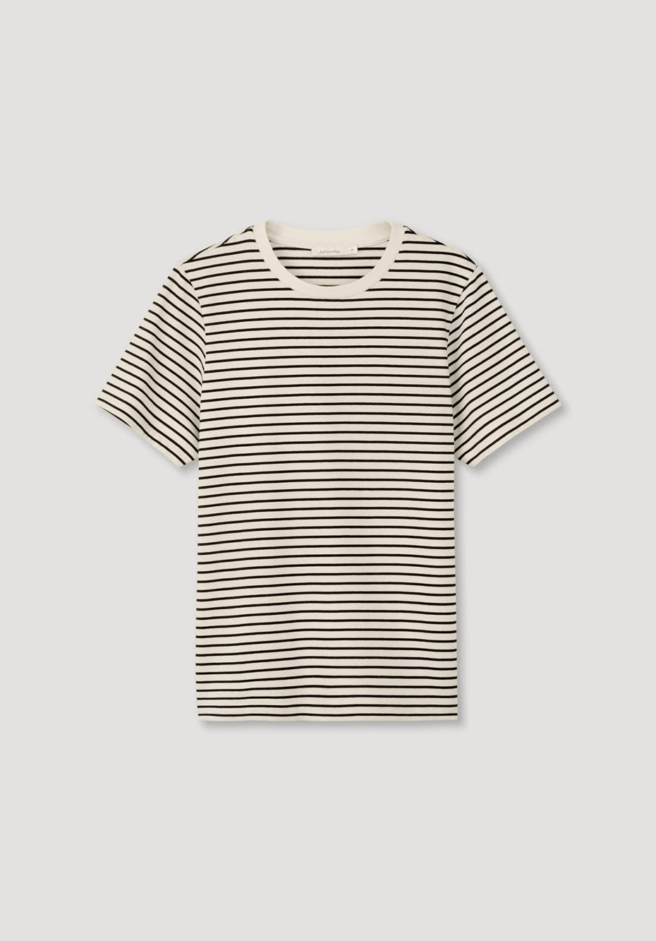 Kurzarm-Ringelshirt aus reiner Bio-Baumwolle