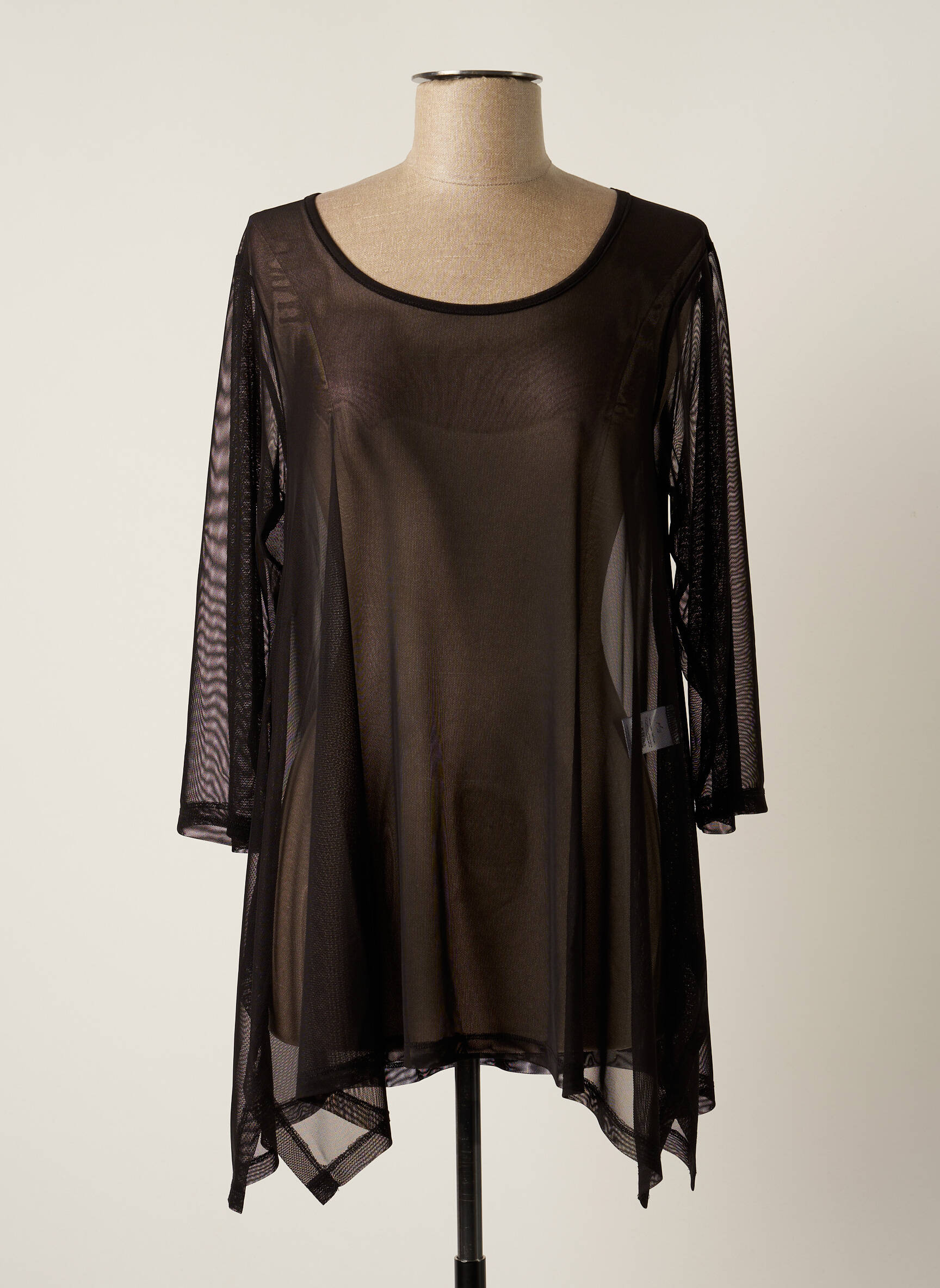 G Oze Tuniquemanchelongue Femme couleur noir