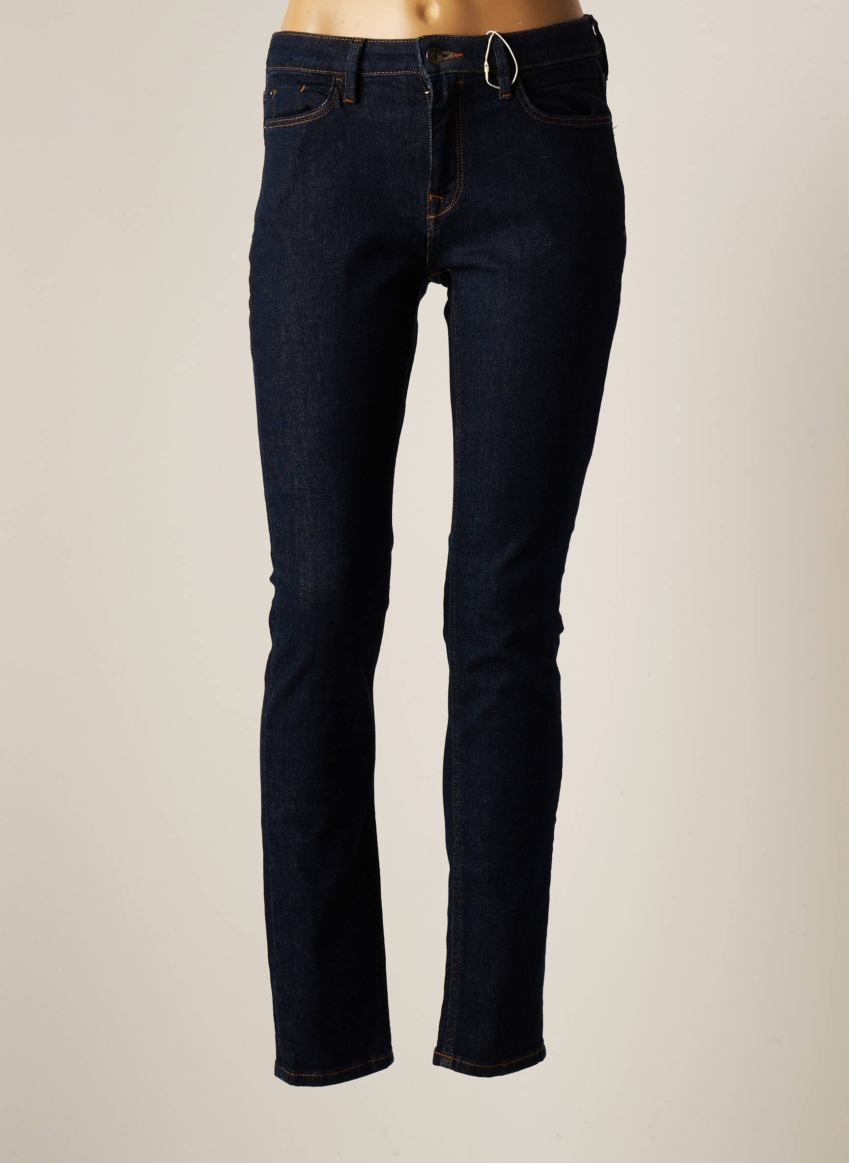Esprit Jeans Coupe Slim Femme couleur bleu