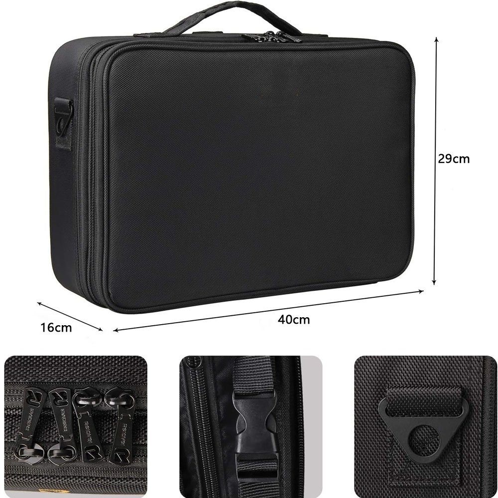 Sarfly Beautycase Kosmetiktasche Große Tragbare