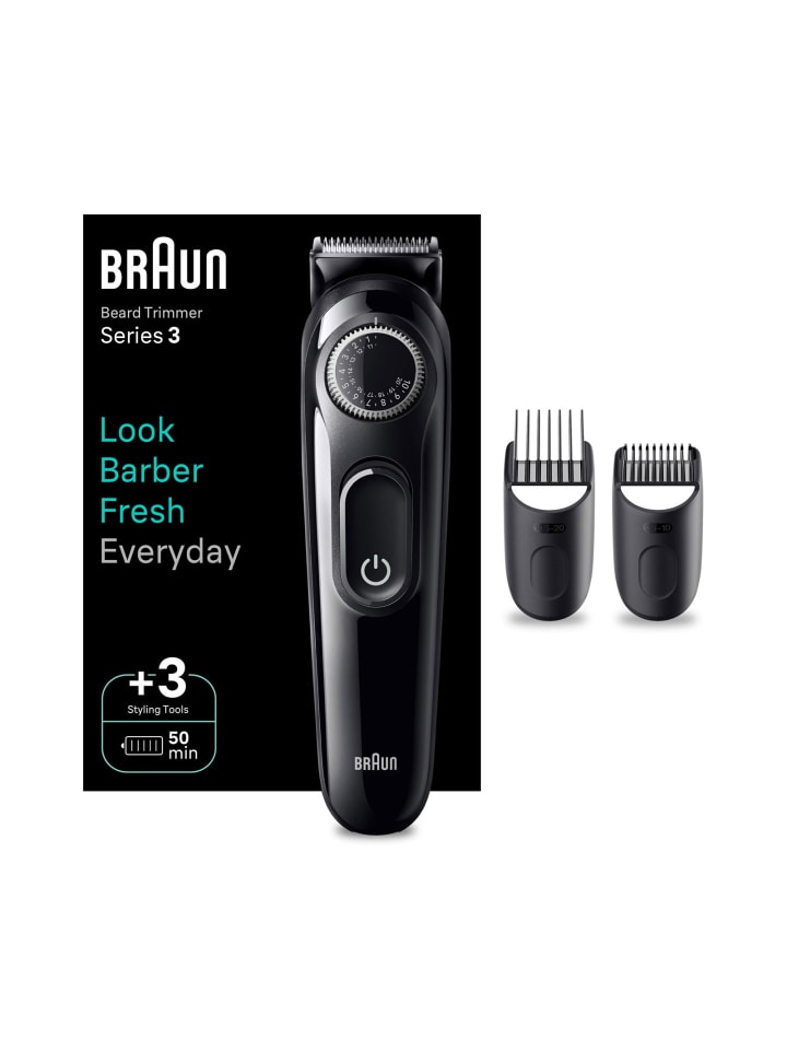 Braun Bartschneider Series 3 BT3410 in Schwarz günstig kaufen onesize