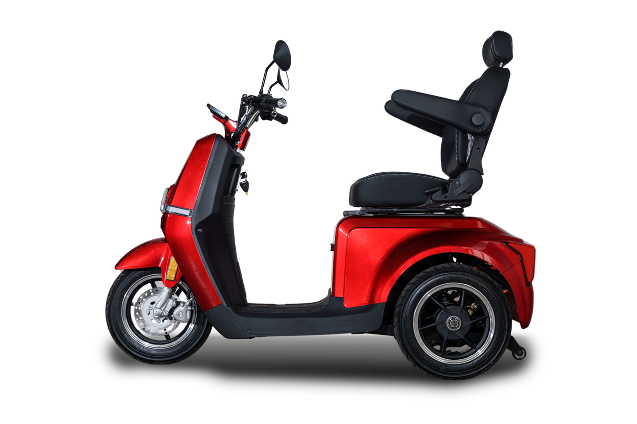 Stormborn R5 Elektro-Dreiradroller 25 km/h - rot