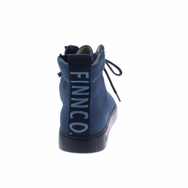 FINN COMFORT Schnür-Stiefeletten blau