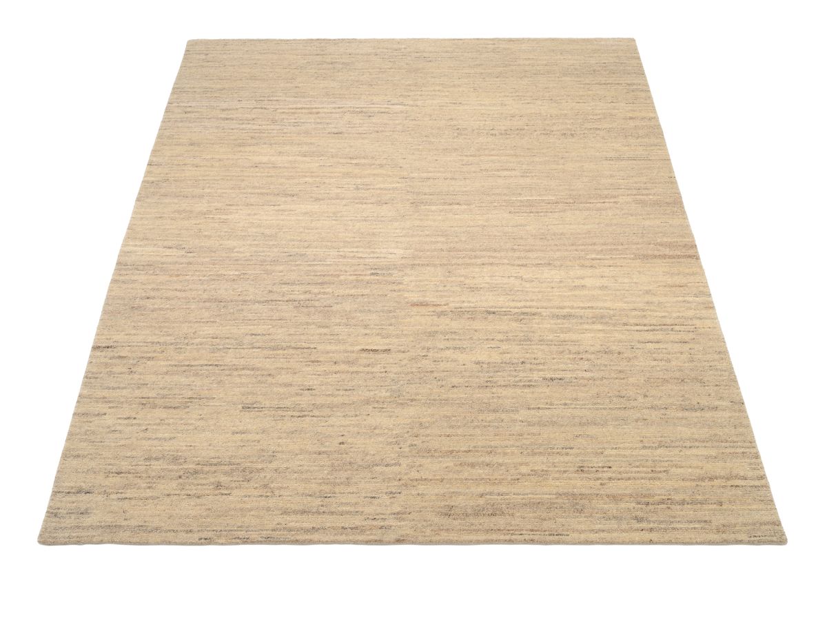 Teppich aus Nepal Himali Uni Wolle-Natur 200 x 300 cm