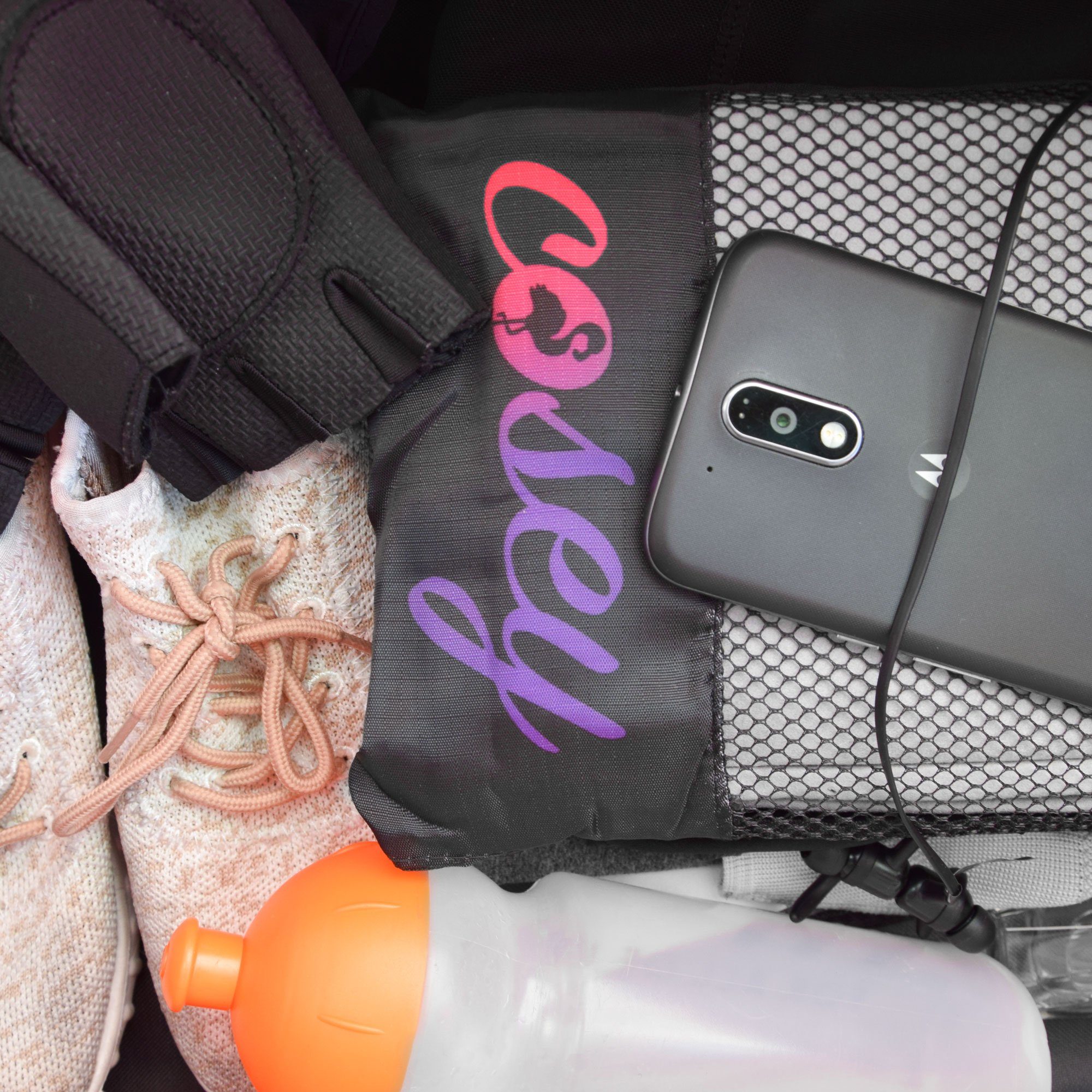 cosey Sporthandtuch Mikrofaser-Reise und Sporthandtuchset mit Aufbewahrungstasche