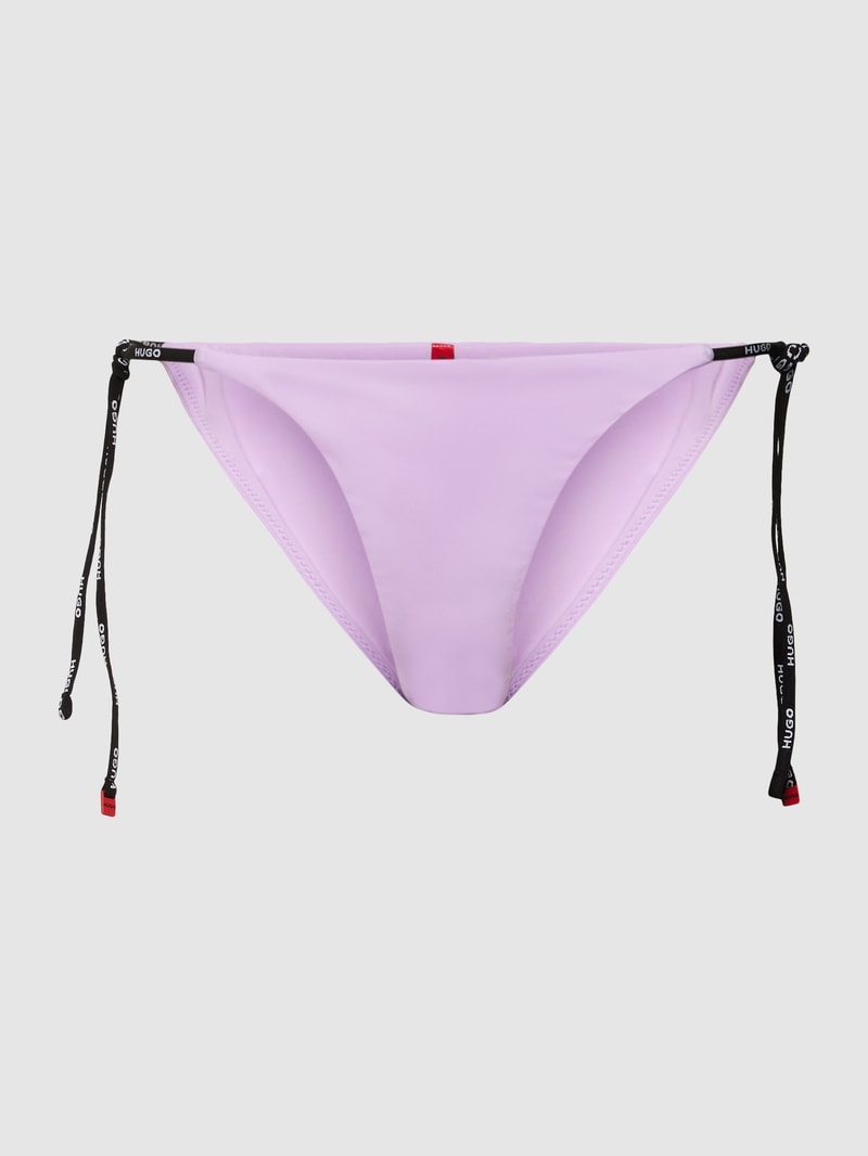 Bikini-Slip mit Schnürung Modell 'PURE' in flieder