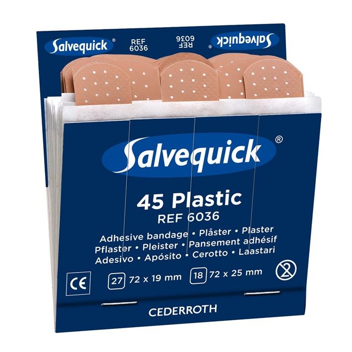 Salvequick 9.95.43.350.30 Náhradná náplň Salvequick 6036 (6 x 40 kusov)